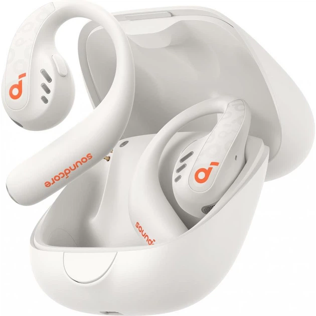 Навушники TWS Anker SoundCore AeroFit Pro White (A3871G21) - Фото 2 Навушники TWS Anker SoundCore AeroFit Pro White (A3871G21) - зображення 2