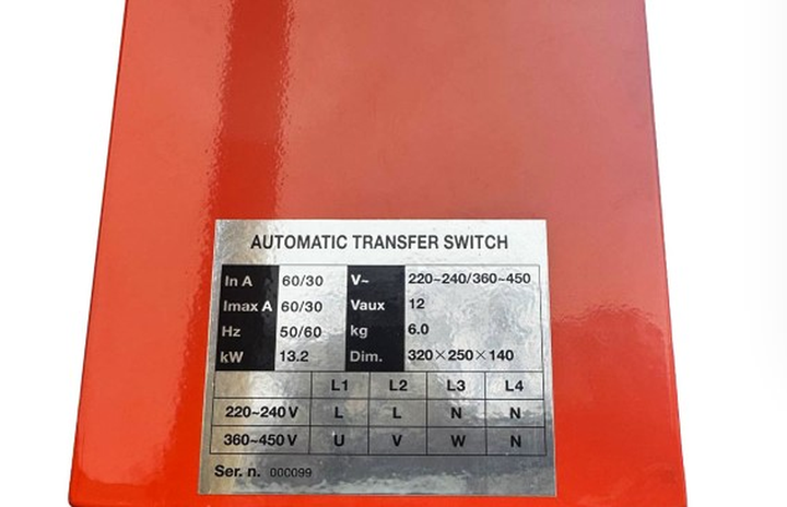 Система автоматического ввода резерва START PRO ATS-SPG-10750i - изображение 6