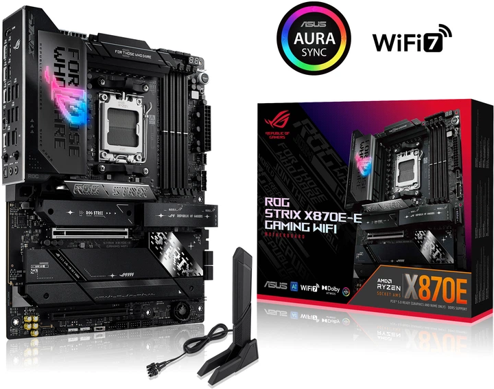Материнская плата Asus ROG STRIX X870E-E GAMING WIFI (sAM5, AMD