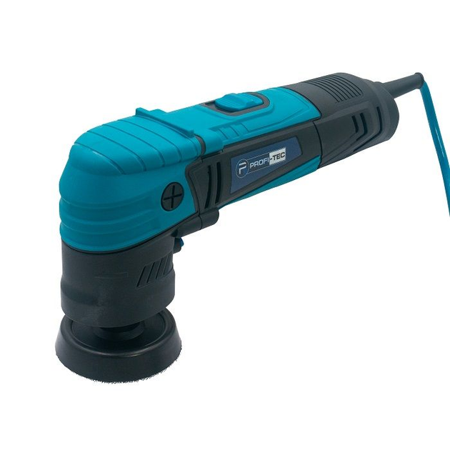 Мощная полировальная роторная машина PROFI-TEC PPM-607SR SET : 600 Вт, диски 30/50/75 мм - изображение 3