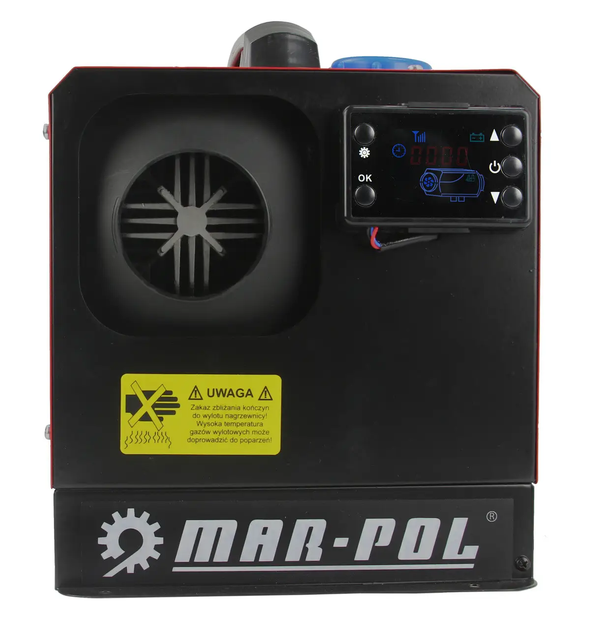 Мощный автономный обогреватель дизельный WEBASTO MAR-POL M80951 12 кВт, 12 В 15 А - изображение 5