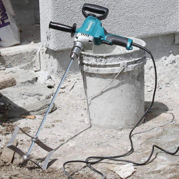 Профессиональная дрель-миксер MAKITA DS 4012: 750Вт, 600об/мин, реверс, патрона 1,5-13 мм - изображение 5