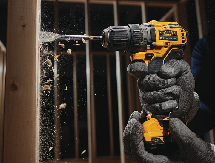 Профессиональная дрель-шуруповерт аккумуляторная бесщеточная DeWALT DCD708N : без АКБ, 65Нм (DCD708N) - изображение 3