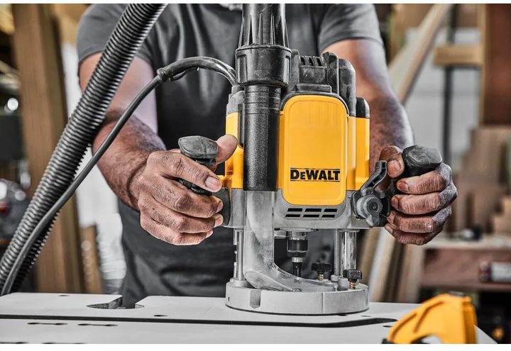Профессиональный фрезер сетевой DeWALT DWE625KT : 2300Вт, цанга 8-12 (DWE625KT) - изображение 5