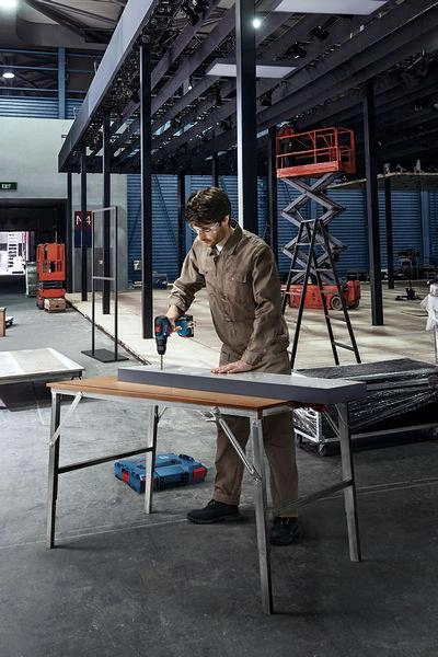 Профессиональный набор аккумуляторного инструмента Bosch GSR 18V-50 + GDX 180-LI 5Ah : с АКБ 18V 5 Ah-3 шт - изображение 7