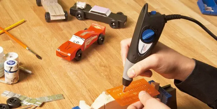Профессиональный многофункциональный инструмент (гравёр) Dremel 290 : 35 Вт, 6000 уд/мин (F0130290JZ) - изображение 9