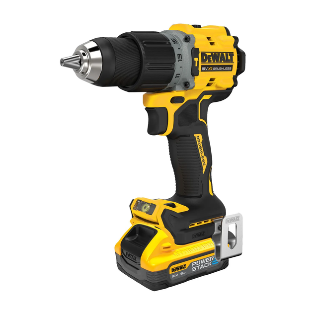 Набор из двух бесщеточных инструментов DeWALT DCK2050H2T : с АКБ 2шт-18V 5Ah+ЗП - изображение 2