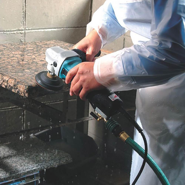 Професійна полірувальна шліфувальна машина Makita PW 5000 CH : 900 Вт, диск 100-125 см, 4400 об/хв - зображення 9