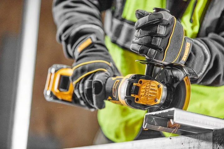 Шлифовальная машина DeWALT 18В XR Li-lon, 125мм, 3000-9000 об/мин, TSTAK (без АКБ и ЗУ) (DCG409VSNT) - изображение 8