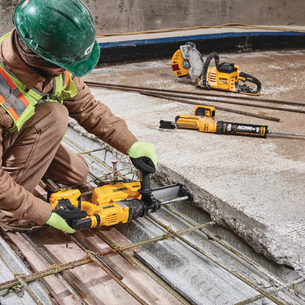 Мощный перфоратор аккумуляторный бесщеточный SDS-Plus DeWALT DCH263N : без АКБ, 3 Дж (DCH263N) - Фото 6 Мощный перфоратор аккумуляторный бесщеточный SDS-Plus DeWALT DCH263N : без АКБ, 3 Дж (DCH263N) - изображение 6