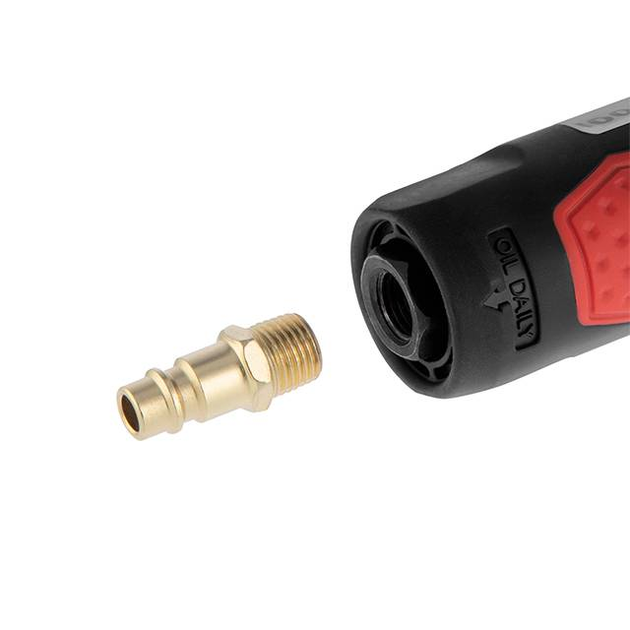 Мощный гайковерт угловой пневматический 1/2" INTERTOOL PT-1110: 69 Нм, 160 об/мин, 6 атмосфер - изображение 7