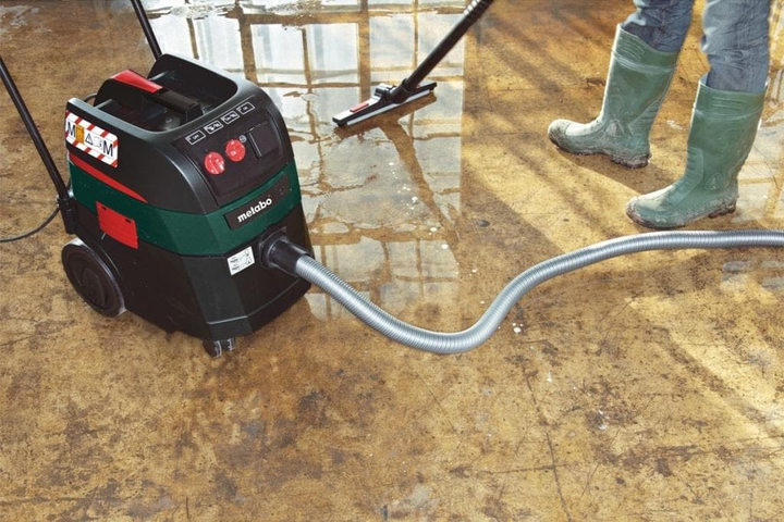 Професійний пилосос Metabo ASR 35 L ACP : 1400 Вт, 35 л, 248 мБар, 3660 л/хв, вага 16 кг - зображення 5