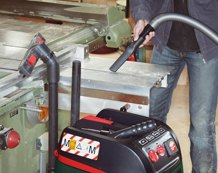 Професійний пилосос Metabo ASR 35 L ACP : 1400 Вт, 35 л, 248 мбар, 3660 л/хв, вага 16 кг - зображення 5