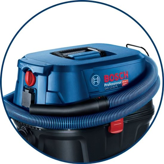 Професійний пилосос Bosch Professional GAS 12-25 PL (060197C100) - Фото 4 Професійний пилосос Bosch Professional GAS 12-25 PL (060197C100) - зображення 4