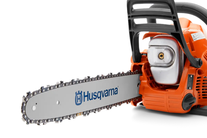 Мощная бензиновая цепная пила HUSQVARNA 120 II : двигатель 38, 2 см3,1, 4 кВт, шина 35 см - изображение 3
