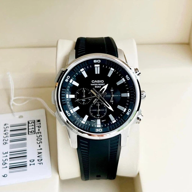 Мужские наручные часы CASIO MTP-E505-1A - изображение 4