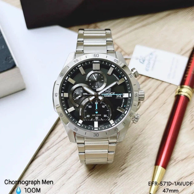 Мужские наручные часы CASIO EDIFICE 571D-1AVUDF - Фото 8 Мужские наручные часы CASIO EDIFICE 571D-1AVUDF - изображение 8