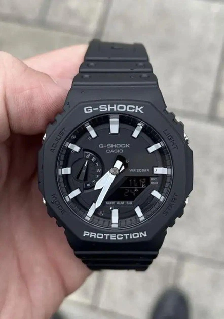 Чоловічий годинник CASIO G-Shock GA-2100-1AER - зображення 2