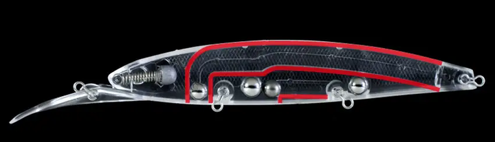 Воблер Deps Balisong Minnow 130SP LONGBILL цвет №37 Redbelly,25175 - изображение 2