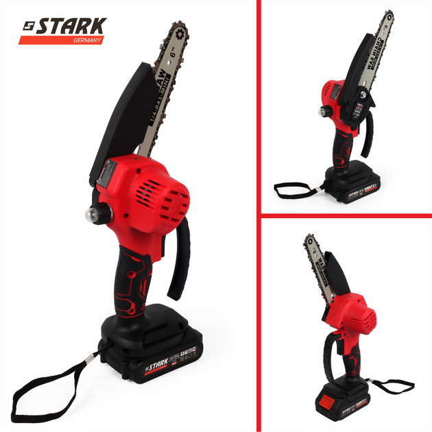 Аккумуляторная цепная минипила Stark BCS-21015 (310900011) - изображение 2