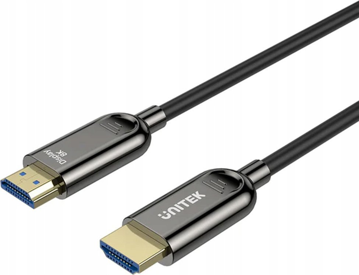Кабель Unitek HDMI - HDMI 2.1 AOC 8K 120 Hz 70m (C11085GY01-70M) - зображення 3