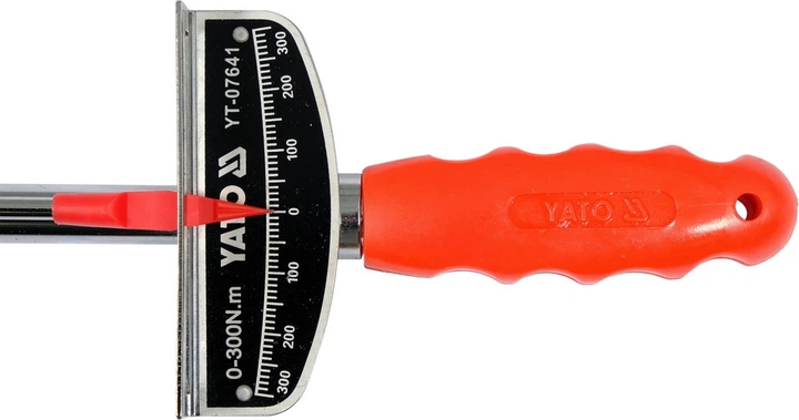 Вигинальний динамометричний ключ Yato YT-07641 1/2" 0–300 Нм (5906083029721)   - зображення 3