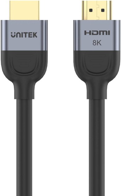 Kabel Unitek HDMI - HDMI 2.1 8K 60 Hz 3m (C11086GY01-3M) - obraz 3