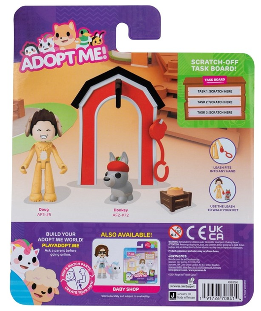 Zestaw zabawek dla dzieci Adopt Me Friends Pack - Żłobek 7 cm 23N84C (0191726708414) - obraz 5