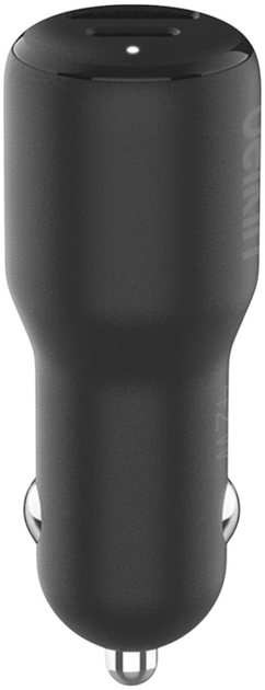 Автомобільний зарядний пристрій Belkin BoostCharge Dual 42W USB-C/USB-A Black (CCB005BTBK) - зображення 5