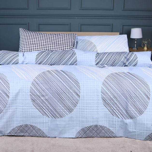 Комплект постільної білизни MirSon Сімейний 2 x 160x220 см 17-0748 Circles in Checks Ranforce Elite від Rozetka на платформі USKIDKA Акція на Комплект постільної білизни MirSon Сімейний 2 x 160x220 см 17-0748 Circles in Checks Ranforce Elite від Rozetka