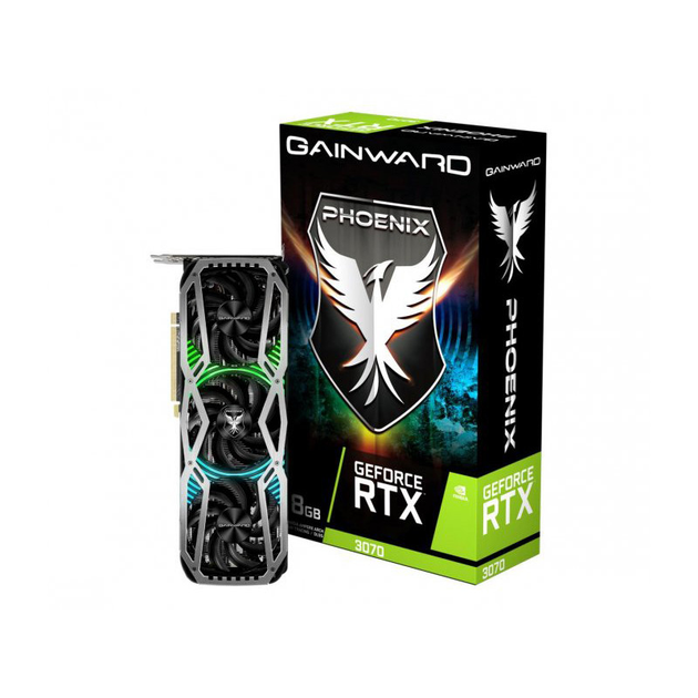 Відеокарта Gainward GeForce RTX 3070 Phoenix - зображення 1