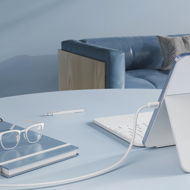 Кабель Unitek 100W Magnetic USB-C Cable White (C14141AWH01-1M) - зображення 8