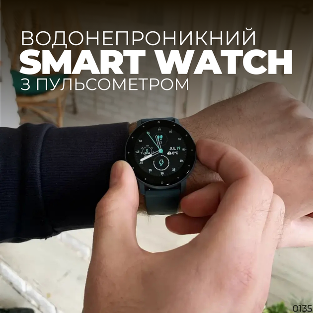 Смарт годинник з функцією фітнес-трекера тонометром та можливістю відповідати на дзвінки - зображення 2