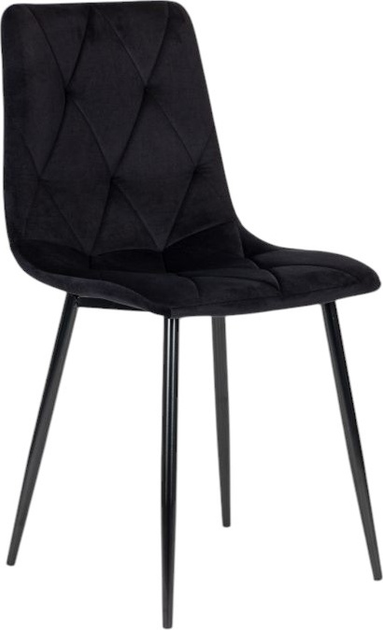 Zestaw krzeseł do kuchni i salonu ModernHome by Multistore MC47-1 4 szt Black (5905817000678) - obraz 3