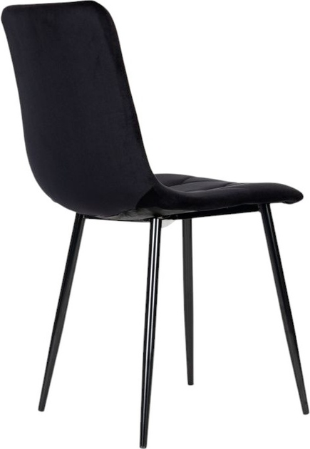 Zestaw krzeseł do kuchni i salonu ModernHome by Multistore MC47-1 4 szt Black (5905817000678) - obraz 6