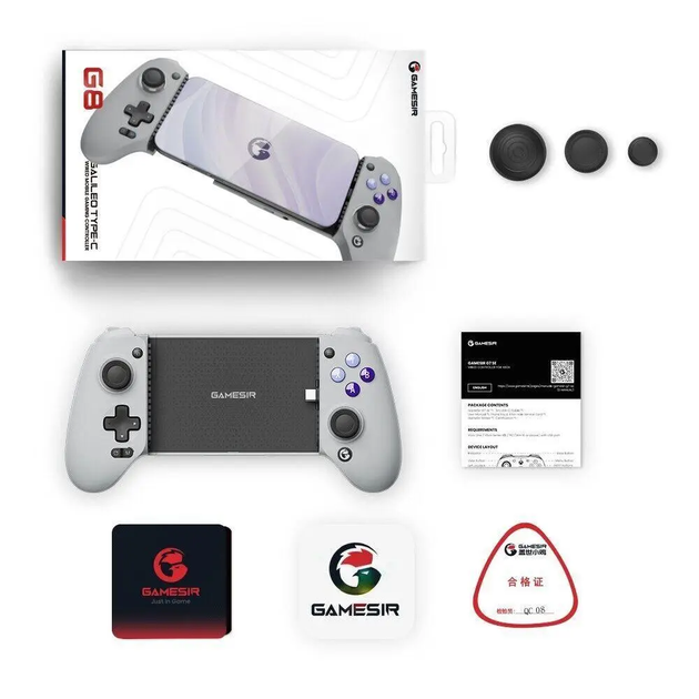Геймпад Gamesir G8 Galileo для смартфона Ios, Android серый - Фото 6 Геймпад Gamesir G8 Galileo для смартфона Ios, Android серый - изображение 6