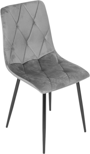 Zestaw krzeseł do kuchni i salonu ModernHome by Multistore MC47-1 4 szt Grey (5905817000661) - obraz 5