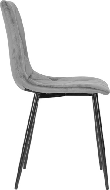 Zestaw krzeseł do kuchni i salonu ModernHome by Multistore MC47-1 4 szt Grey (5905817000661) - obraz 6