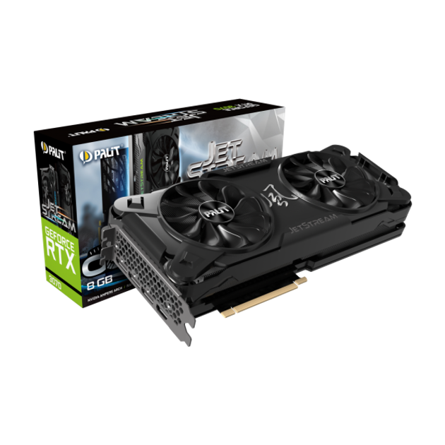 Відеокарта Palit RTX 3070 JetStream V1 - зображення 1