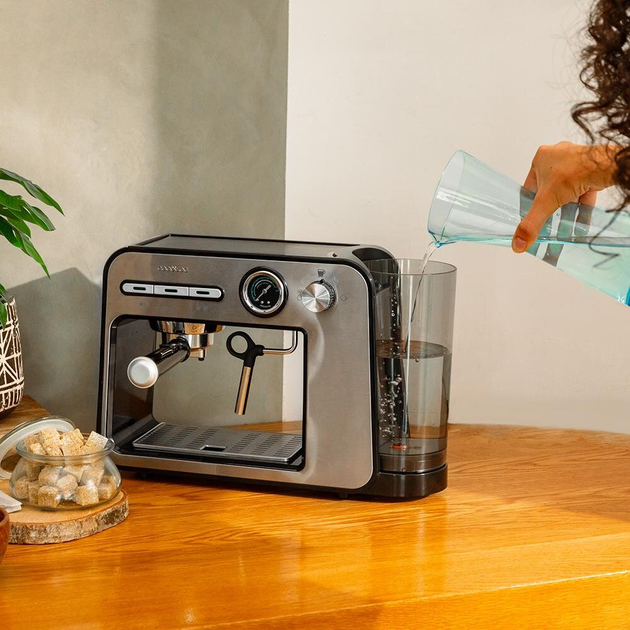 Ekspres do kawy kolbowy Cecotec Power Espresso 20 Square Pro - obraz 3