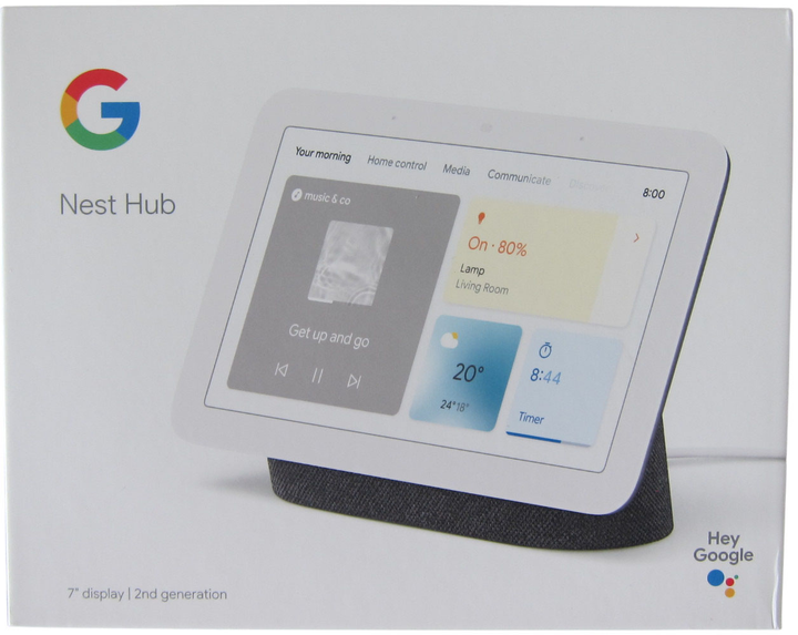 Kontroler Google Nest Hub 2nd Gen Black (GA01892-IT) - obraz 6