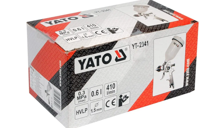 Пульверизатор YATO с бачком 0,6л сопло d1,5мм (YT-2341) - изображение 2