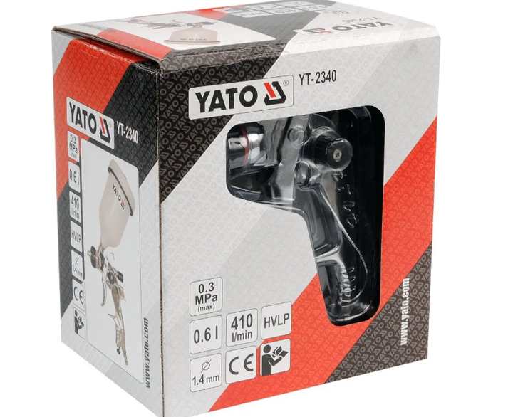 Пульверизатор YATO с бачком 0,6л сопло d1,4мм (YT-2340) - Фото 2 Пульверизатор YATO с бачком 0,6л сопло d1,4мм (YT-2340) - изображение 2