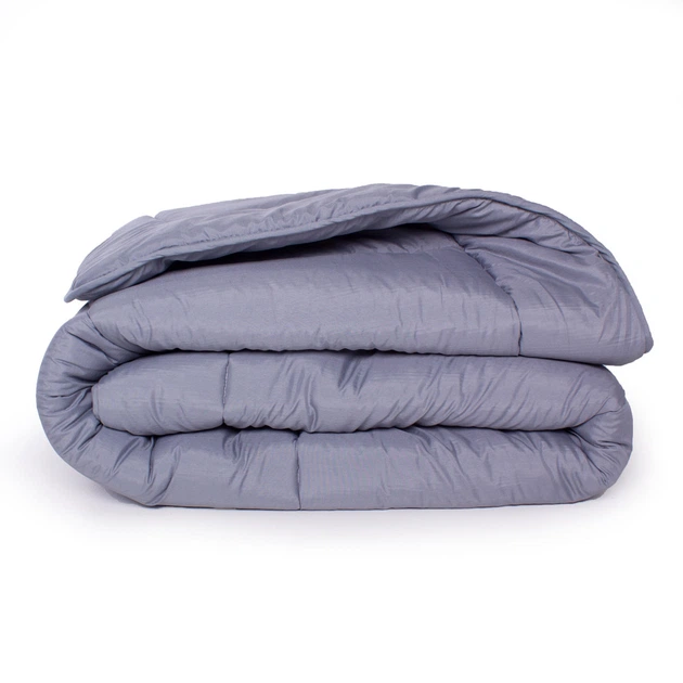 Набор антиаллергенный EcoSilk Супер Теплый №9038 Eco Light Gray (одеяло 220x240 см + подушка 50х70 средняя) (2200005993569) - Фото 4 Набор антиаллергенный EcoSilk Супер Теплый №9038 Eco Light Gray (одеяло 220x240 см + подушка 50х70 средняя) (2200005993569) - изображение 4