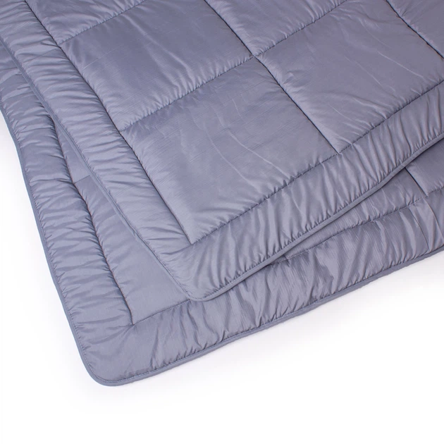 Набор антиаллергенный EcoSilk Супер Теплый №9038 Eco Light Gray (одеяло 220x240 см + подушка 50х70 средняя) (2200005993569) - Фото 5 Набор антиаллергенный EcoSilk Супер Теплый №9038 Eco Light Gray (одеяло 220x240 см + подушка 50х70 средняя) (2200005993569) - изображение 5