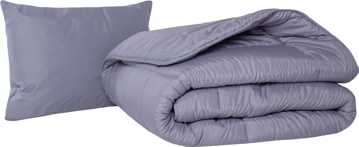 Набір антиалергенний MirSon з Тенсель Супер Теплий №9040 Eco Light Gray (ковдра 220x240 см + подушка 50х70 середня) від Rozetka на платформі USKIDKA Акція на Набір антиалергенний MirSon з Тенсель Супер Теплий №9040 Eco Light Gray (ковдра 220x240 см + подушка 50х70 середня) від Rozetka