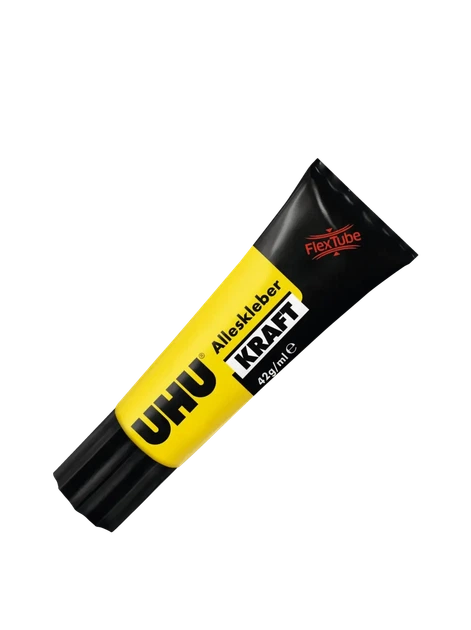 Клей UHU універсальний контактний для надпрочного склею Kraft Transparent - КРАФТ 42 - зображення 2