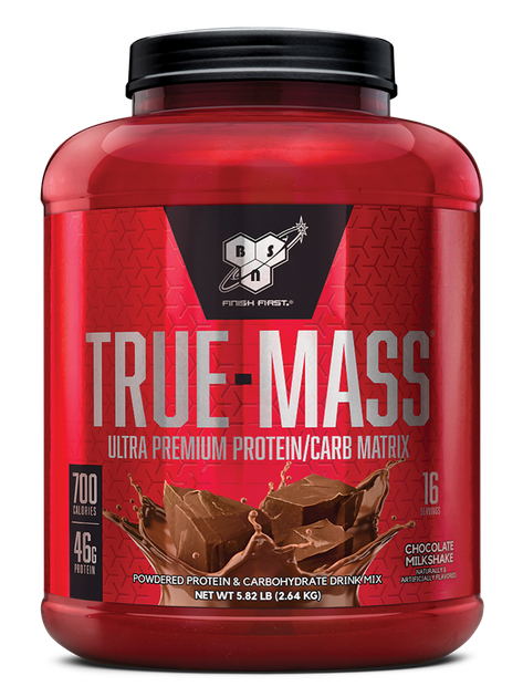 Гейнер BSN True-Mass 2600 грамм Шоколадно-молочный коктейль - Фото 1 Гейнер BSN True-Mass 2600 грамм Шоколадно-молочный коктейль - изображение 1