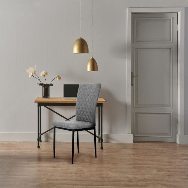 Zestaw krzeseł do kuchni i salonu ModernHome by Multistore KJC266-1 4 szt Grey (5905817002993) - obraz 10