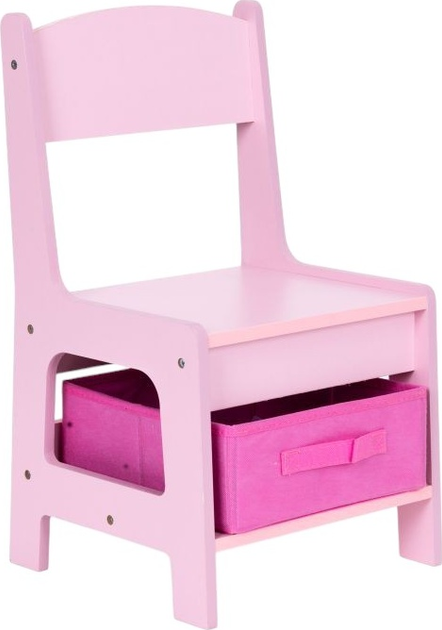 Zestaw dziecięcy EcoToys stół z 2 krzesełkami i blatem do rysowania kredą (ZKC-1B) (5905817006762) - obraz 5